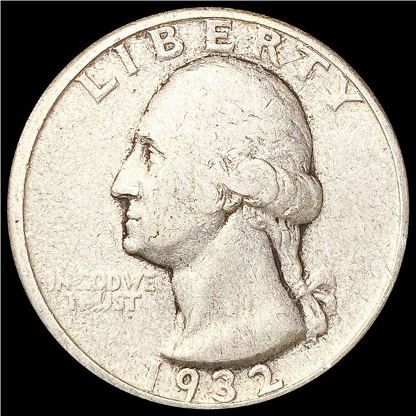 1932-D Washington Silver Quarter NICELY