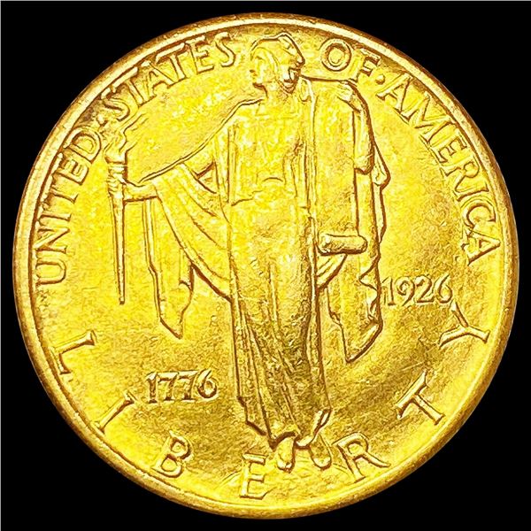 1926 Sesquincentennial $2.50 Gold Quarter Eagle