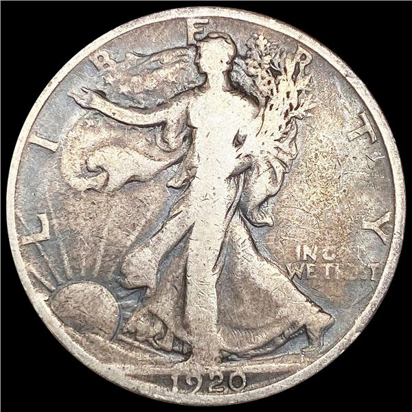 1920-S Walking Liberty Half Dollar NICELY