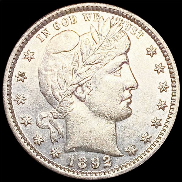 1892 Barber Quarter UNCIRCULATED