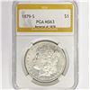1879-S Morgan Silver Dollar PGA MS63 Rev 78