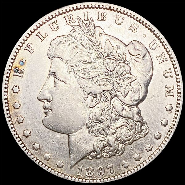 1897-O Morgan Silver Dollar CLOSELY UNCIRCULATED