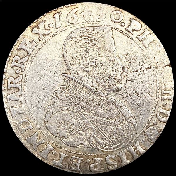 1650 Netherlands Silver Ducat NICELY CIRCULATED
