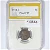 1914-D Wheat Cent PGA XF45