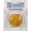 1900 $20 Gold Double Eagle PCGS MS61