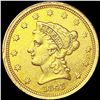 1843-O $2.50 Gold Quarter Eagle ABOUT