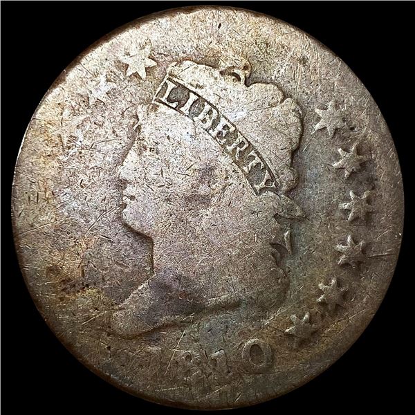 1810 Large Cent NICELY CIRCULATED