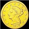 1878 $2.50 Gold Quarter Eagle NICELY CIRCULATED