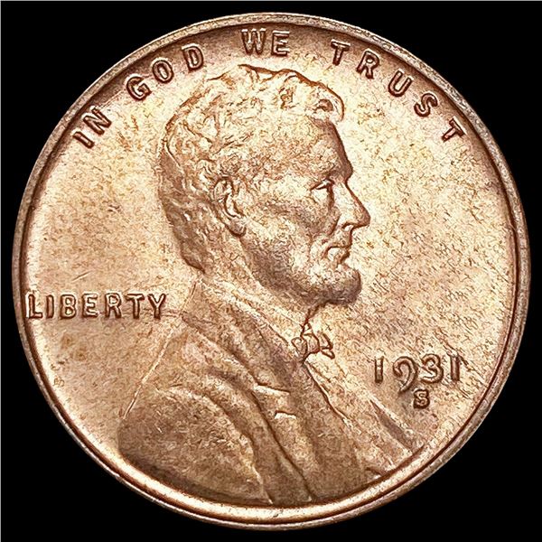 1931-S Wheat Cent UNCIRCULATED