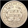 Image 2 : 1853-O Arrows Seated Liberty Dime LIGHTLY CIRCULAT