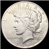 1924-S Silver Peace Dollar ABOUT UNCIRCULATED