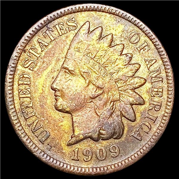 1909-S Indian Head Cent CLOSELY UNCIRCULATED