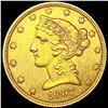 Image 1 : 1907-D $5 Gold Half Eagle UNCIRCULATED