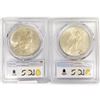 Image 2 : 1922-D Set (2) Silver Peace Dollar PCGS MS61