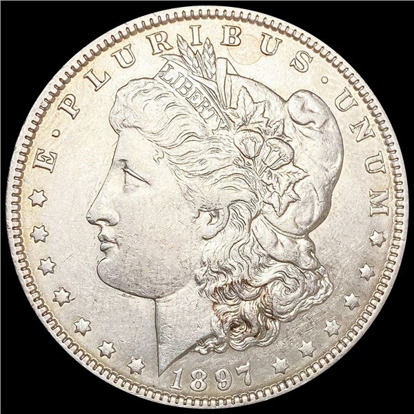 1897-O Morgan Silver Dollar CLOSELY UNCIRCULATED