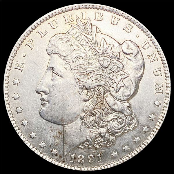 1891-CC Morgan Silver Dollar UNCIRCULATED