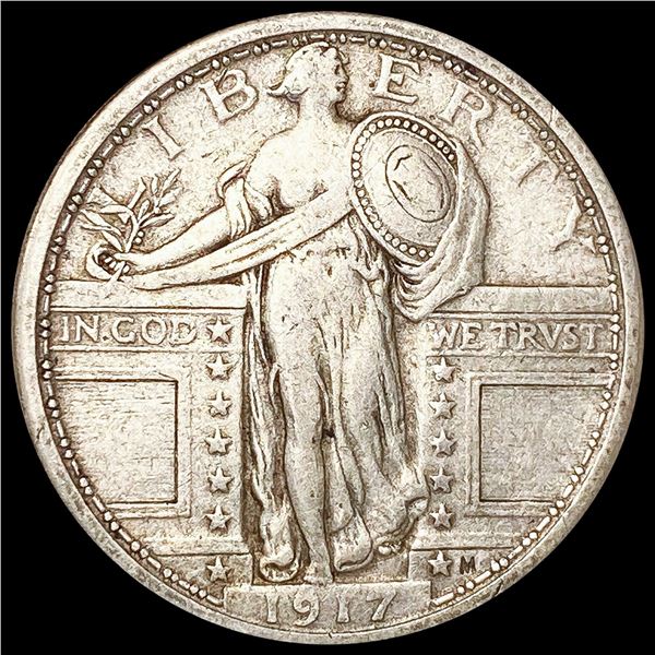 1917 Standing Liberty Quarter LIGHTLY CIRCULATED