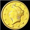 Image 1 : 1849 Rare Gold Dollar UNCIRCULATED