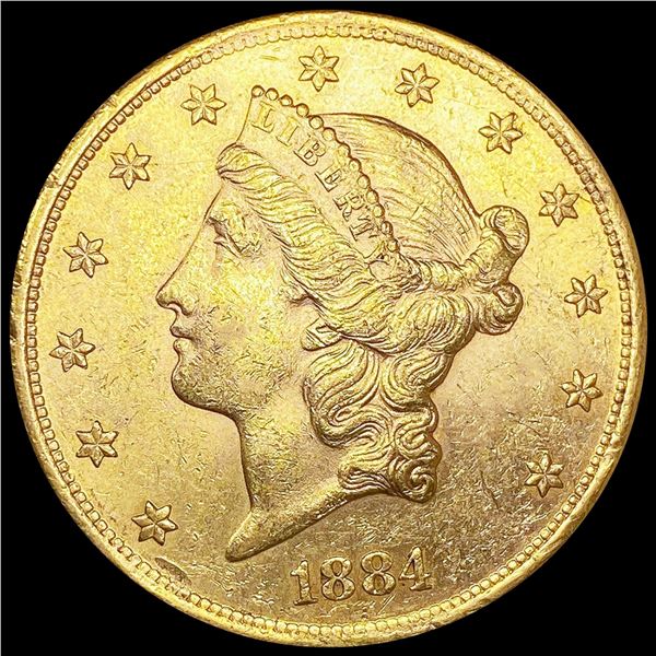 1884-S $20 Gold Double Eagle UNCIRCULATED