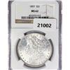 Image 1 : 1897 Morgan Silver Dollar NGC MS62