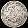 Image 2 : 1877-CC Seated Liberty Half Dollar NICELY