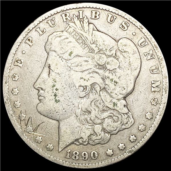 1890-CC Morgan Silver Dollar NICELY CIRCULATED