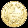 Image 2 : 1861 Rare Gold Dollar CLOSELY UNCIRCULATED