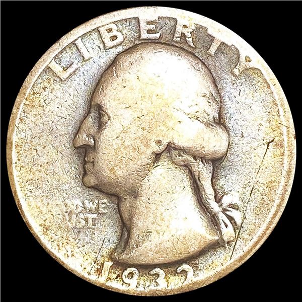 1932-D Washington Silver Quarter NICELY