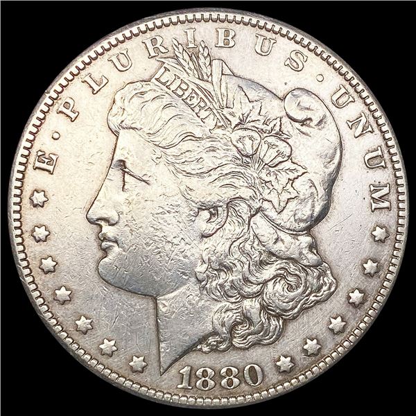 1880-CC Morgan Silver Dollar LIGHTLY CIRCULATED