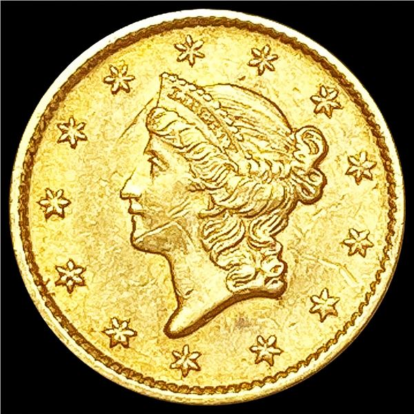 1853 Rare Gold Dollar CLOSELY UNCIRCULATED