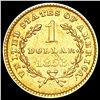 Image 2 : 1853 Rare Gold Dollar CLOSELY UNCIRCULATED