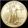 Image 1 : 2022 1/10oz Gold $5 Eagle SUPERB GEM BU
