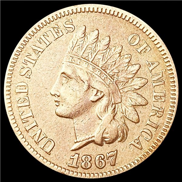 1867 Indian Head Cent CLOSELY UNCIRCULATED