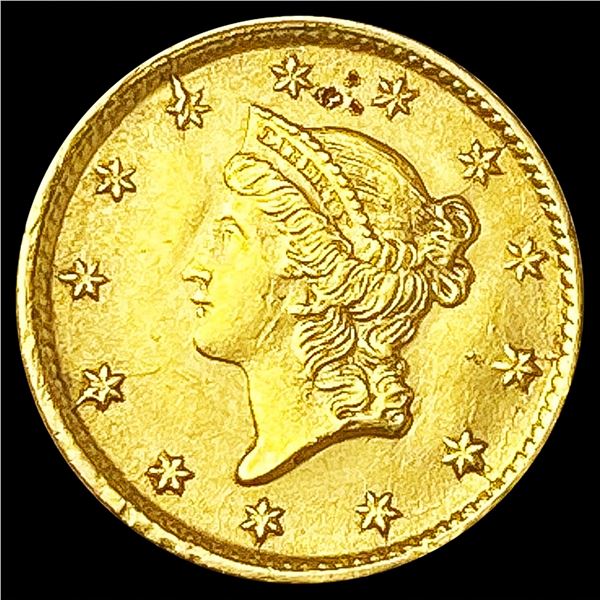 1854 Rare Gold Dollar UNCIRCULATED