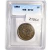 Image 1 : 1853 Large Cent ICG EF40