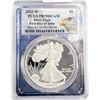 Image 1 : 2022-W ASE PCGS PR70 DCAM, 1st Day