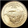 Image 2 : 2022 1/10oz Gold $5 Eagle SUPERB GEM BU