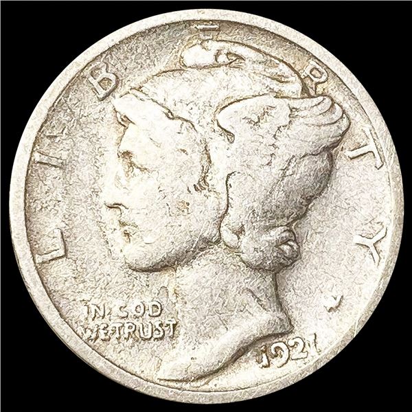 1921 Mercury Dime NICELY CIRCULATED