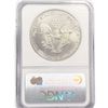 Image 2 : 1992 American Silver Eagle NGC MS69
