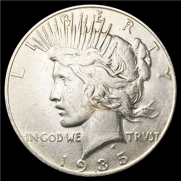 1935-S Silver Peace Dollar LIGHTLY CIRCULATED