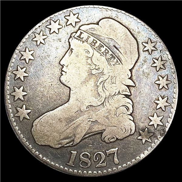 1827 Capped Bust Half Dollar NICELY CIRCULATED