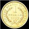 Image 2 : 1853 Rare Gold Dollar UNCIRCULATED