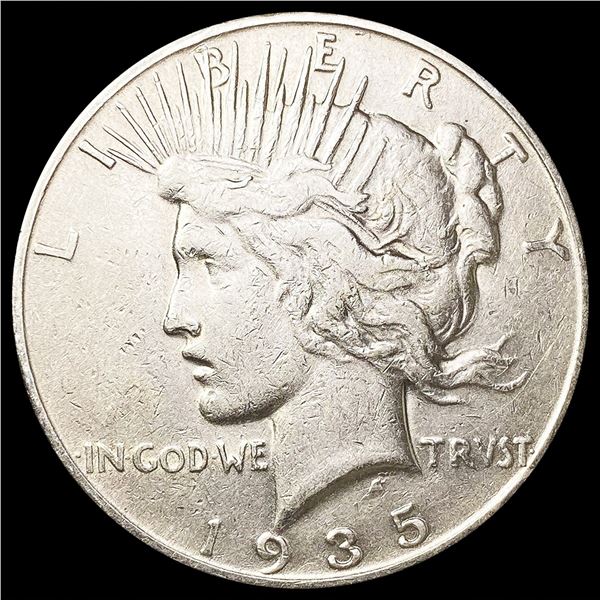 1935-S Silver Peace Dollar LIGHTLY CIRCULATED
