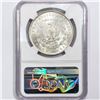 Image 2 : 1889 Morgan Silver Dollar NGC MS62