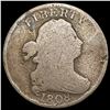 Image 1 : 1808 Draped Bust Half Cent NICELY CIRCULATED