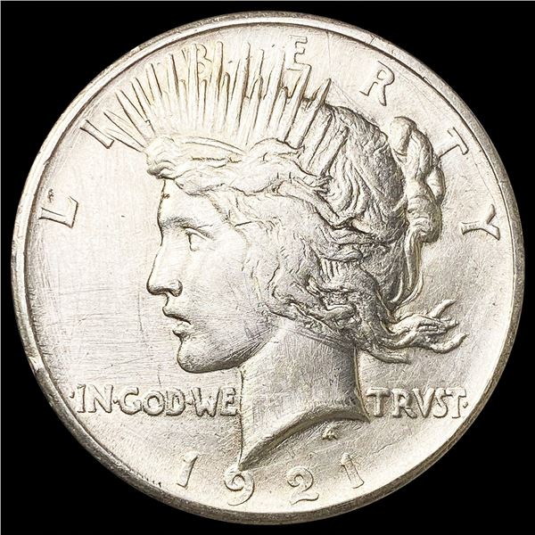 1921 Silver Peace Dollar LIGHTLY CIRCULATED