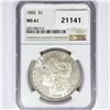 Image 1 : 1882 Morgan Silver Dollar NGC MS61