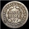 Image 2 : 1844-O Seated Liberty Half Dime NICELY CIRCULATED