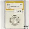 Image 1 : 1926 Standing Liberty Quarter PGA MS65 FH