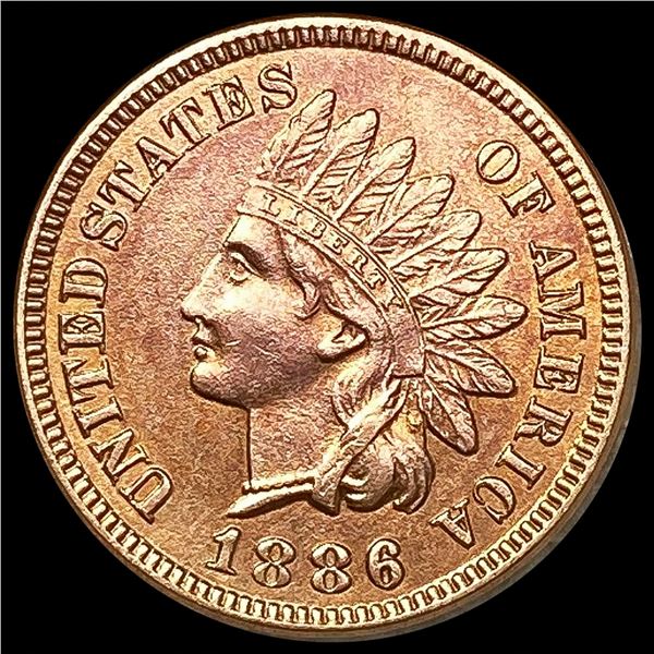 1886 RD Indian Head Cent UNCIRCULATED